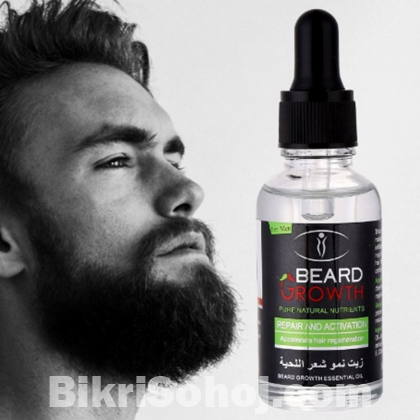 Beard Groth Oil 30ml (দাড়ি উঠবেই ১০০% গ্যারান্টি)